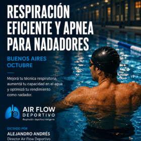 Respiración eficiente y apnea para nadadores